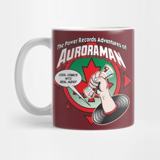 The Power Records Adventures of Auroraman Mug